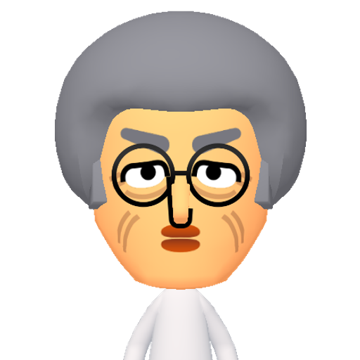 尕尥屼屺屻屾巟幵庄异 Mii character: This Mii is from the Switch SDK as a SampleDB Mii.