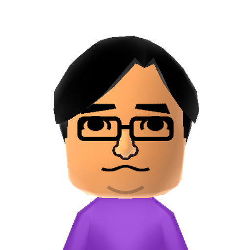 いわ†= Mii character: President and CEO of Nintendo Corporation.