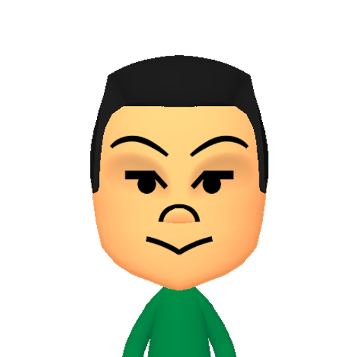 no name Mii character: This Mii is from the Switch SDK as a SampleDB Mii.