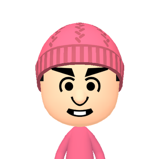 no name Mii character: This Mii is from the Switch SDK as a SampleDB Mii.