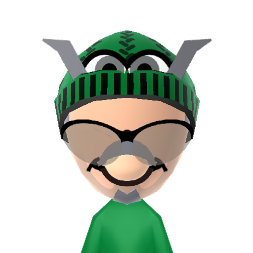 Dynomutt Mii character: The bumbling robot dog and Blue Falcon's assistant from Hanna-Barbera's "Dynomutt, Dog Wonder".