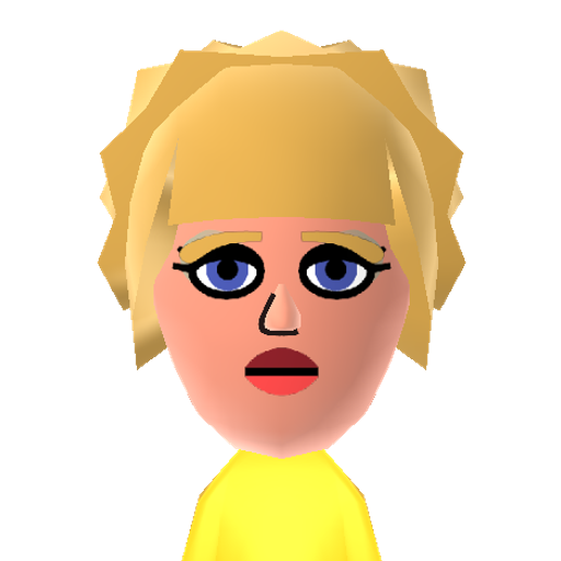 NINTENDO Mii character: a Default WaraWara Plaza Mii