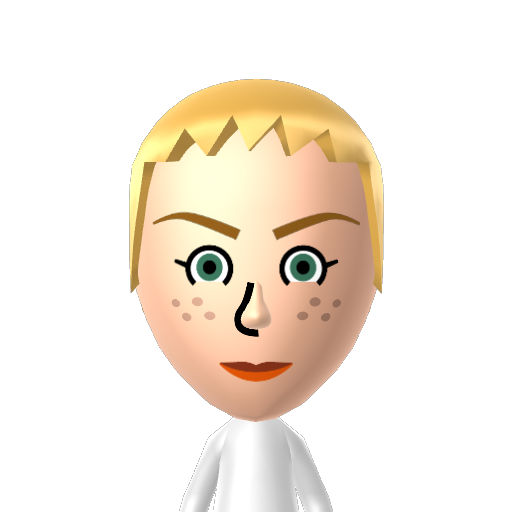 ? Mii character: A Mii uploaded to Check Mii Out Channel (WiiLInk)