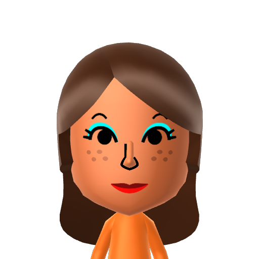 Isabelle Mii character: A Mii from Wii Sports Resort: Meme Squad, a mod for Wii Sports Resort