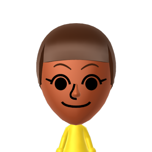 ムスメ Mii character: a Mii from Jinsei Game Wii