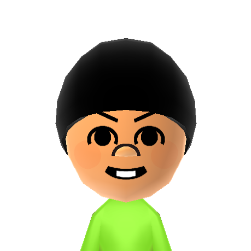 Tokyo Mii character: One of the Mii Mascots in Miiverse. You'll see him on the start up screen when he's standing on the globe.
