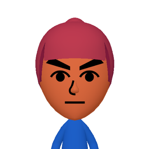 no name Mii character: This Mii is from the Switch SDK as a SampleDB Mii.