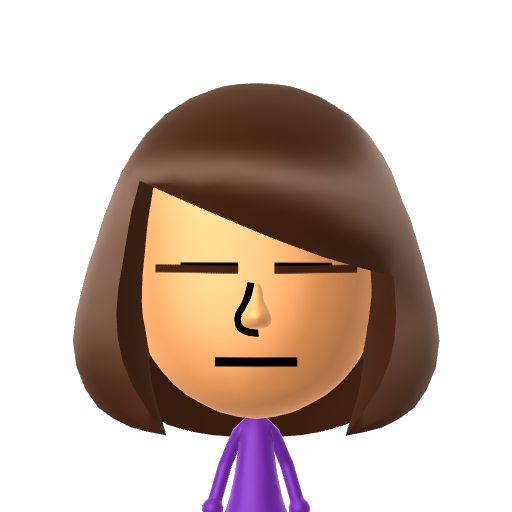 frisk Mii character: These are extracted and derived from the Mii Central Miis from the 3DS Miitopia.