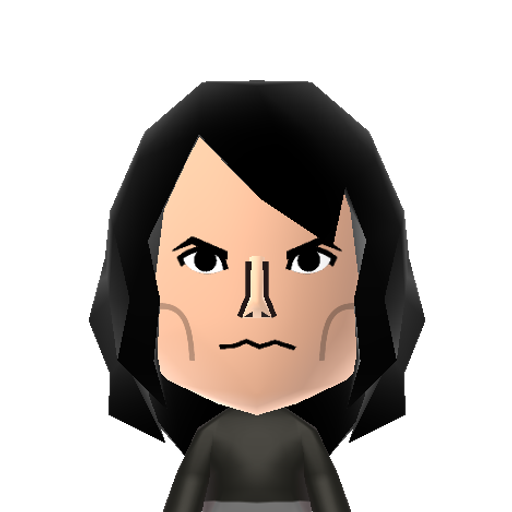 Danzig Mii character: The one and only GLENN DANZIG! Vocalist of the Misfits, Samhain and Danzig.