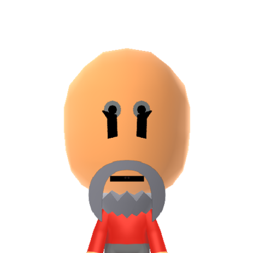 Old Man Mii character preview