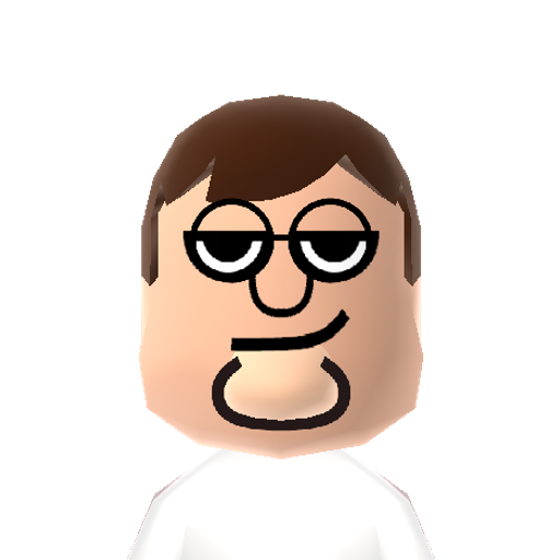Peter Mii character: These are extracted and derived from the Mii Central Miis from the 3DS Miitopia.