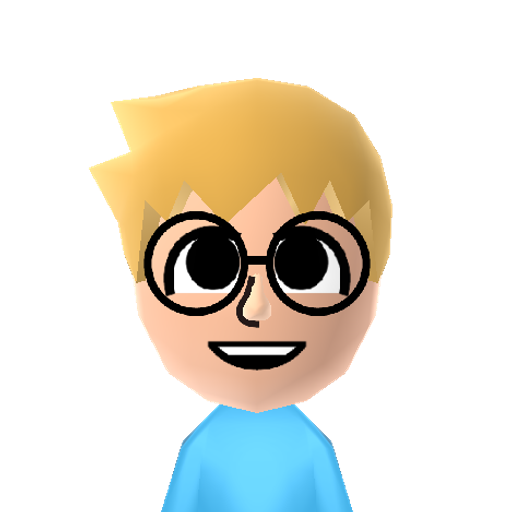 Léo Mii character: These are extracted and derived from the Mii Central Miis from the 3DS Miitopia.