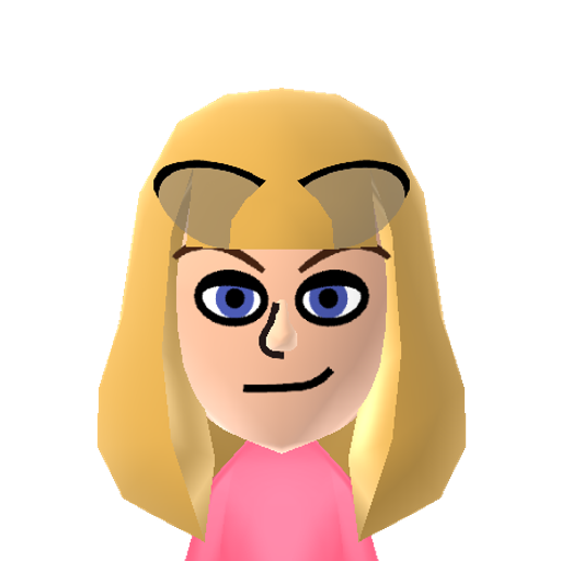 Serena Mii character preview