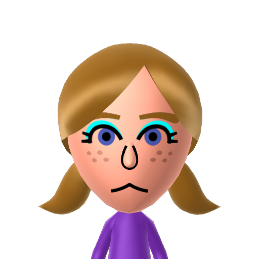 Alexandria Mii character: A Mii from Wii Sports 3: Meme Squad, A mod for Wii Sports