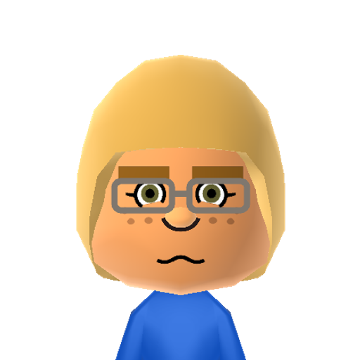 Phineas Mii character preview