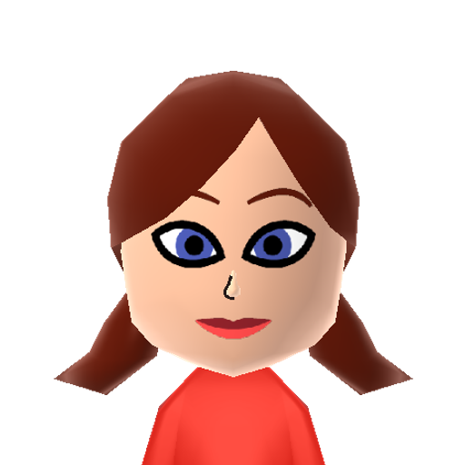 Zoey Mii character preview