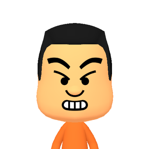 no name Mii character: This Mii is from the Switch SDK as a SampleDB Mii.