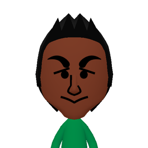 no name Mii character: This Mii is from the Switch SDK as a SampleDB Mii.