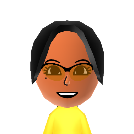Shutterbug Mii character: A Mii from Wii Sports Resort: Meme Squad, a mod for Wii Sports Resort