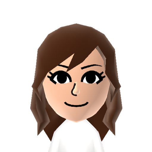 Asuna Mii character preview