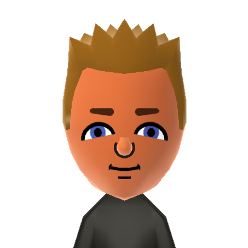 Jacob Mii character: one of my mii