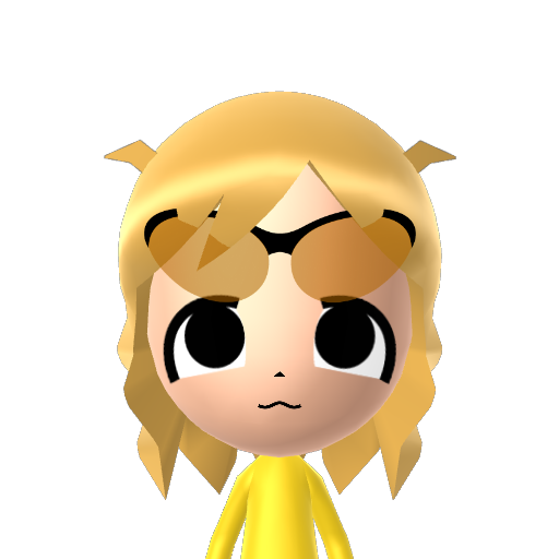 ? Mii character: A Mii uploaded to Check Mii Out Channel (WiiLInk)