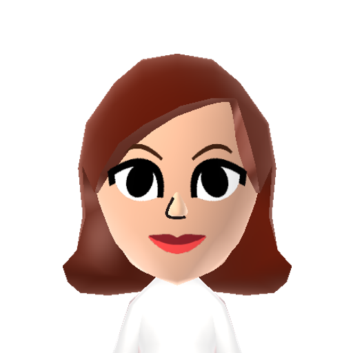 Elise Mii character: from the flash animated show "Dan Vs."