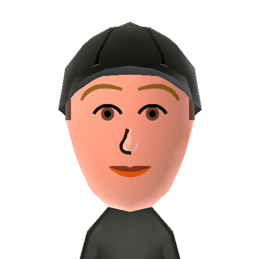 PC Plum Mii character: From the BBC children's show "Balamory".