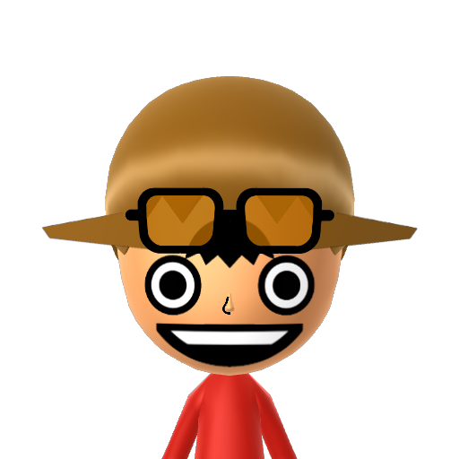 ? Mii character: A Mii uploaded to Check Mii Out Channel (WiiLInk)