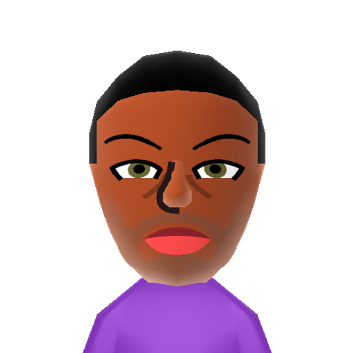 Ray Lewis Mii character: Linebacker for the Baltimore Ravens in the NFL.