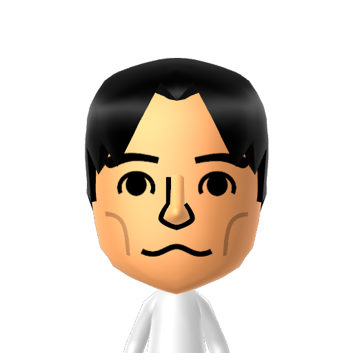 なかせ Mii character: A Mii from Jinsei Game Wii