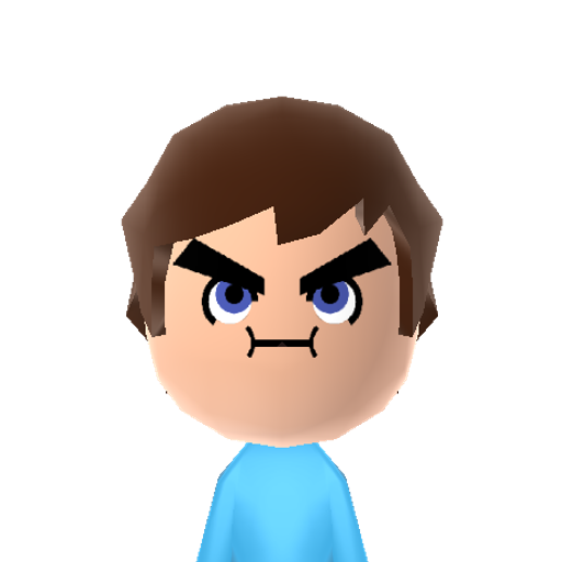 RubberRoss Mii character preview