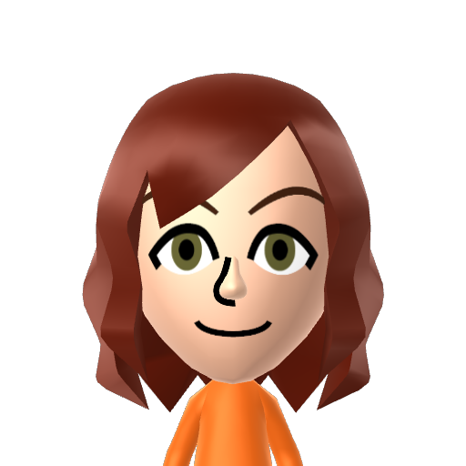Uzume Mii character: from My Wii U Friend List (July 2017) [@AwesomeGamerland]