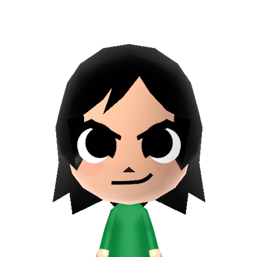 Buttercup Mii character preview