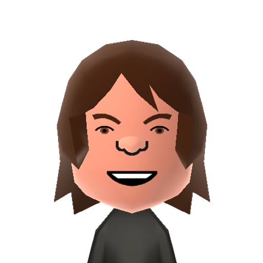 Spencer Mii character: Carly's older brother from iCarly.