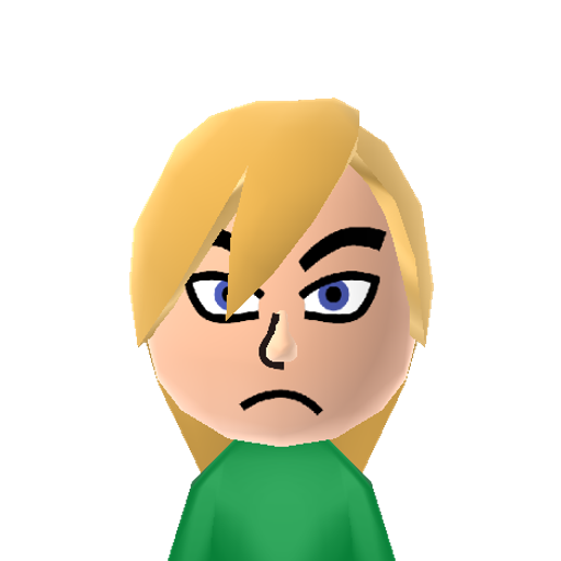 Link Mii character: The main character in Nintendo's "The Legend of Zelda".