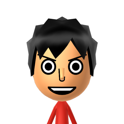 ルフィ Mii character preview
