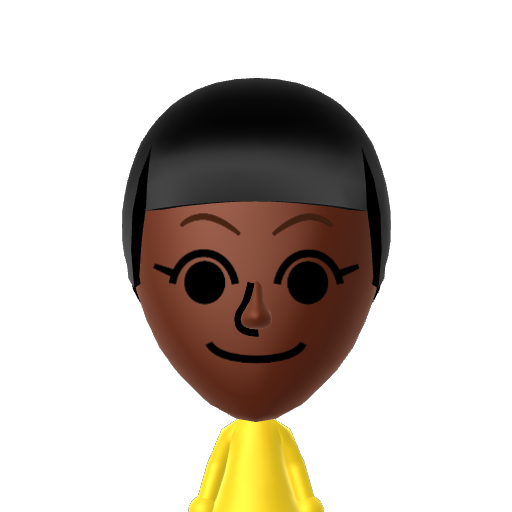 ムスメ Mii character: a Mii from Jinsei Game Wii