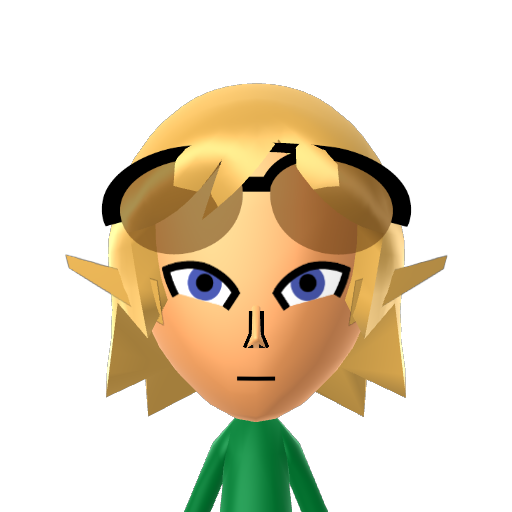 ? Mii character: A Mii uploaded to Check Mii Out Channel (WiiLInk)
