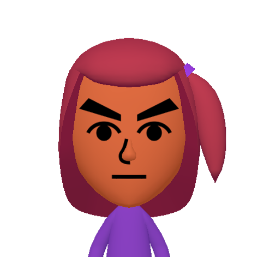no name Mii character: This Mii is from the Switch SDK as a SampleDB Mii.