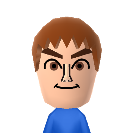 Randall Mii character: A tattletale from the Disney cartoon Recess.
