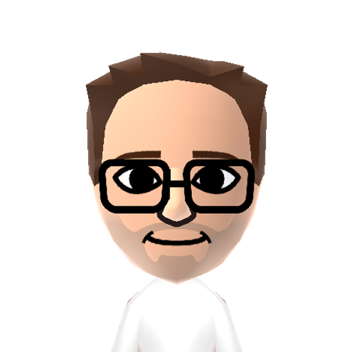 Chris Aug. Mii character: Former secular artist turned Christian singer/songwriter known for his No. 1 hit song "Starry Night" and albums "No Far Away" and "The Upside of Down."