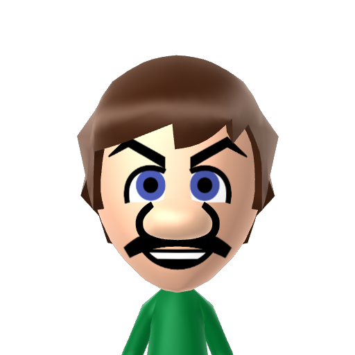 Luigi Mii character: NNID: Death_Z_XD