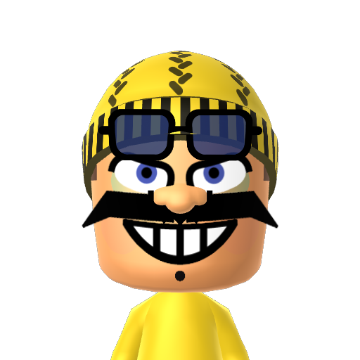 Wario Mii character: These are extracted and derived from the Mii Central Miis from the 3DS Miitopia.