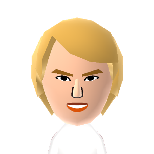Light Kris Mii character: Blond hair Kris, ex-member of the k-pop group Exo-M.