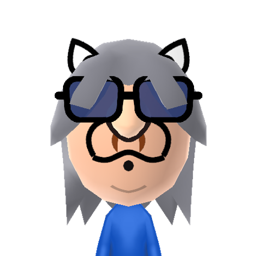 Sonic Mii character: The fastest hedgehog on earth and main character in the Sonic series.