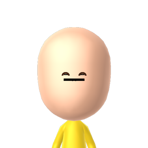 ? Mii character: A Mii uploaded to Check Mii Out Channel (WiiLInk)