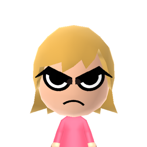 Mandy Mii character preview