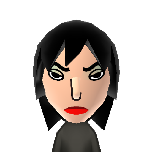 Mok Mii character: The mutated cat/Super Rocker from the animated musical sci-fi film "Rock and Rule" in 1983. Voiced by Don Francks and 'sung' by Lou Reed/Iggy Pop.