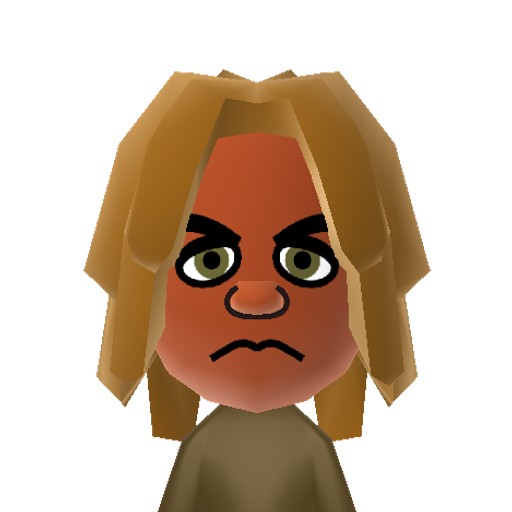 Hot Dog Mii character: A Mii from Goiky Sports Resort, a mod for Wii Sports Resort